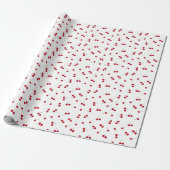 Kirsche Kirschen Geschenkpapier (Ungerollt)