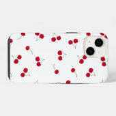 Kirsche Kirschen iPhone Hülle (Rückseite (Horizontal))