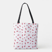 Kirsche Kirschen Tasche (Rückseite)