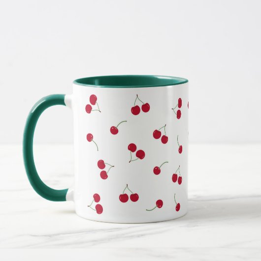 Kirsche Kirschen Tasse (Links)