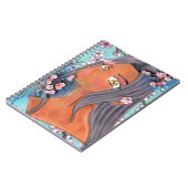 Kirsche Klip Notizblock (Linke Seite)