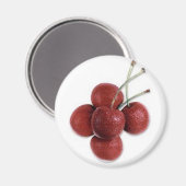 Kirsche Magnet (Vorderseite/Rückseite)