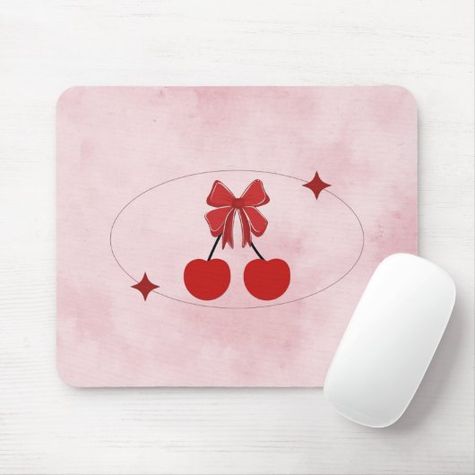 Kirsche Mousepad (Mit Mouse)