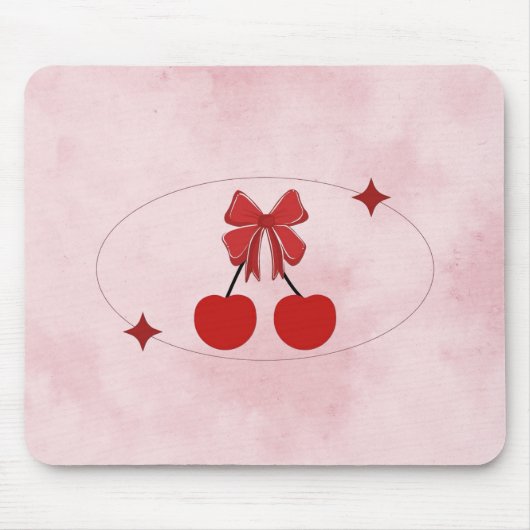Kirsche Mousepad (Vorne)