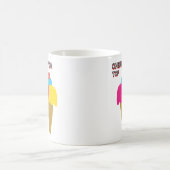 Kirsche oben drauf 01 kaffeetasse (Mittel)