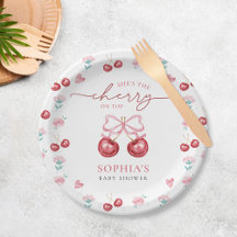 Kirsche Obenauf Kokette Babymädchen-Party
