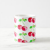 Kirsche, Rote Kirschen Kaffeetasse (Mittel)