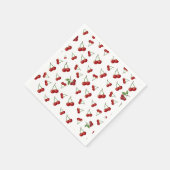 Kirsche  serviette (Ecke)