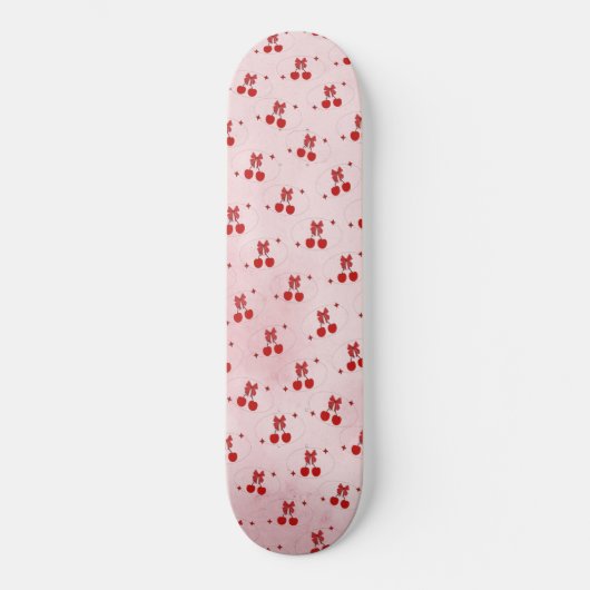 Kirsche Skateboard (Vorderseite)
