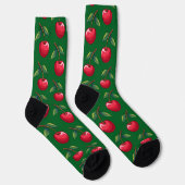 Kirsche Socken (Rechts)