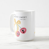 KIRSCHE SÜß KAFFEETASSE (Vorderseite Links)