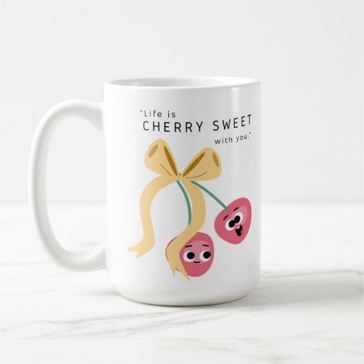 KIRSCHE SÜß KAFFEETASSE (Links)