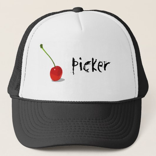 Kirsche Truckerkappe (Vorderseite)
