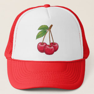 Kirsche Truckerkappe