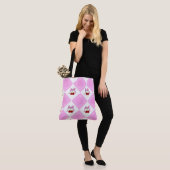 Kirsche und Rose Tasche (Am Model)