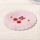 Kirsche Untersetzer (angewinkelt)