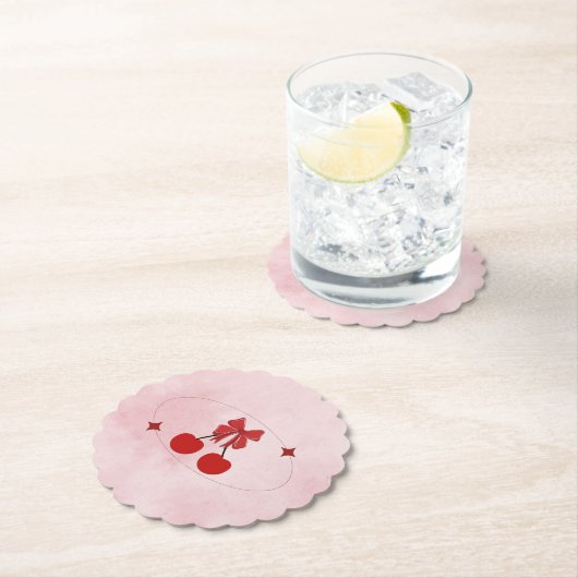 Kirsche Untersetzer (Vor Ort)