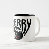 Kirsche Zweifarbige Tasse (VorderseiteRechts)