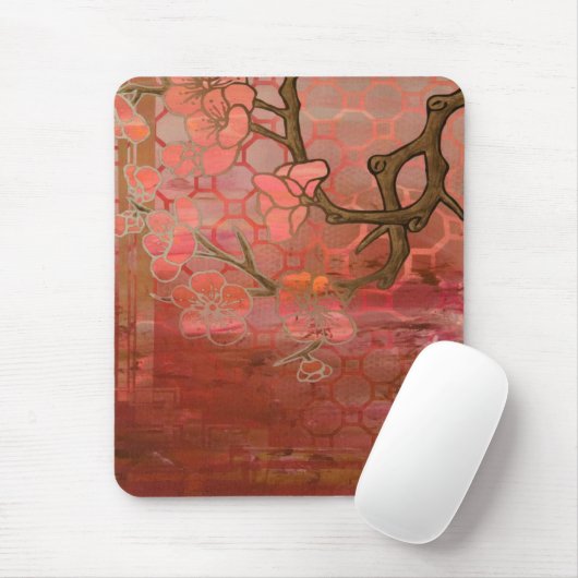 Kirscheiscremebecher ver 1 mousepad (Mit Mouse)
