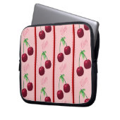Kirschelektronik-Tasche Laptopschutzhülle (Vorderseite Links)