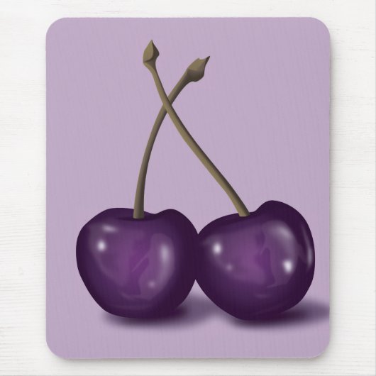 Kirschen 3 mousepad (Vorne)