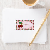 Kirschen adressaufkleber (Insitu)