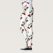 Kirschen auf weißen Leggings (Links)
