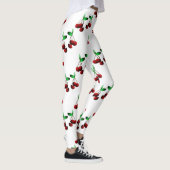 Kirschen auf weißen Leggings (Rechts)