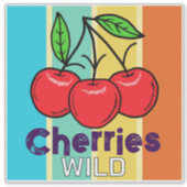 Kirschen Aufkleber (Vorderseite)