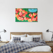 Kirschen aus der Cherry CityThe Dalles, OR Leinwanddruck (Insitu (Schlafzimmer))