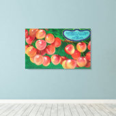 Kirschen aus der Cherry CityThe Dalles, OR Leinwanddruck (Insitu (Holzboden))