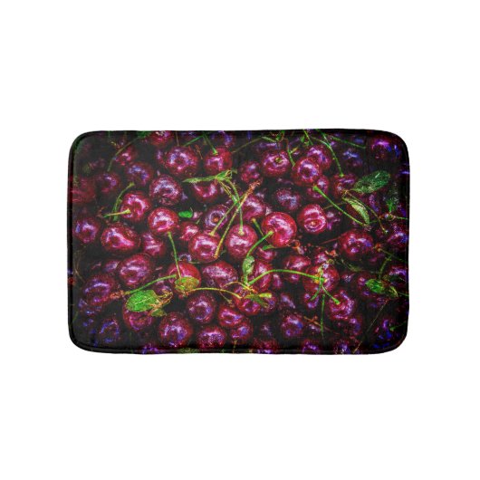 Kirschen Badematte (Vorderseite)