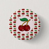 Kirschen Button (Vorderseite)