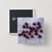 Kirschen Button (Vorne & Hinten)