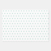 Kirschen, Dosen und Karierte Teile Geschenkpapier Set (Vorderseite 2)