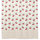 Kirschen Duschvorhang (Vorderseite)