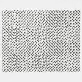 Kirschen Fleecedecke (Vorderseite (Horizontal))