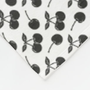 Kirschen Fleecedecke