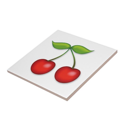 Kirschen Fliese (Seite)