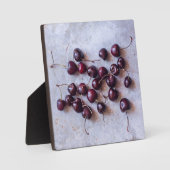 Kirschen Fotoplatte (Vorderseite)