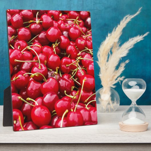 Kirschen Fotoplatte (Seite)