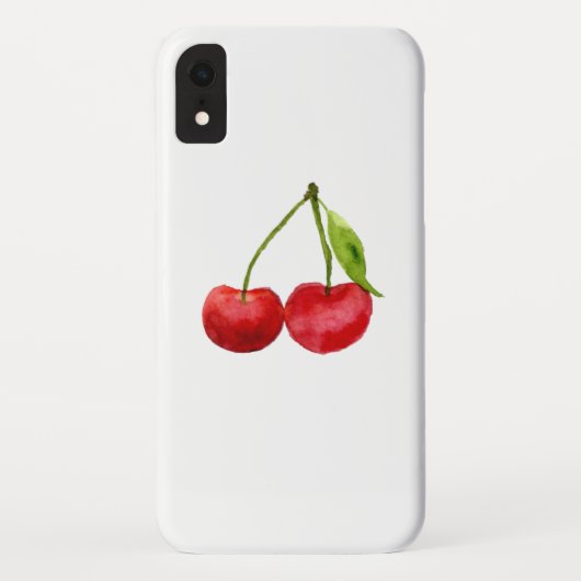 Kirschen-Früchte Case-Mate iPhone Hülle (Rückseite)