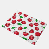 Kirschen Fußmatte (Schrägansicht)