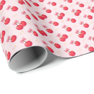 Kirschen Geschenkpapier