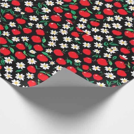 Kirschen Geschenkpapier (Ecke)