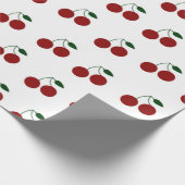 Kirschen Geschenkpapier (Ecke)