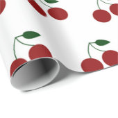Kirschen Geschenkpapier (Rolleneckpunkt)