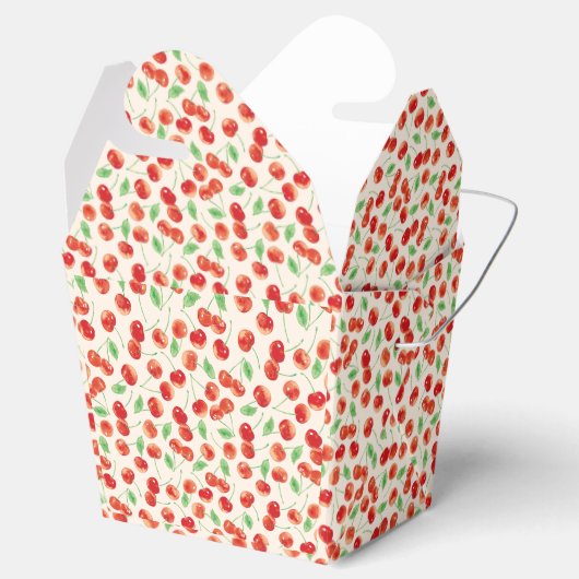 Kirschen Geschenkschachtel (Geöffnet)