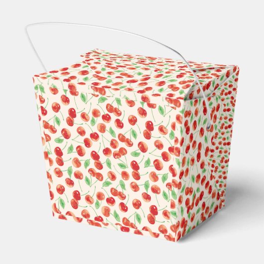 Kirschen Geschenkschachtel (Rückseite)