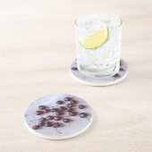 Kirschen Getränkeuntersetzer (Seite)